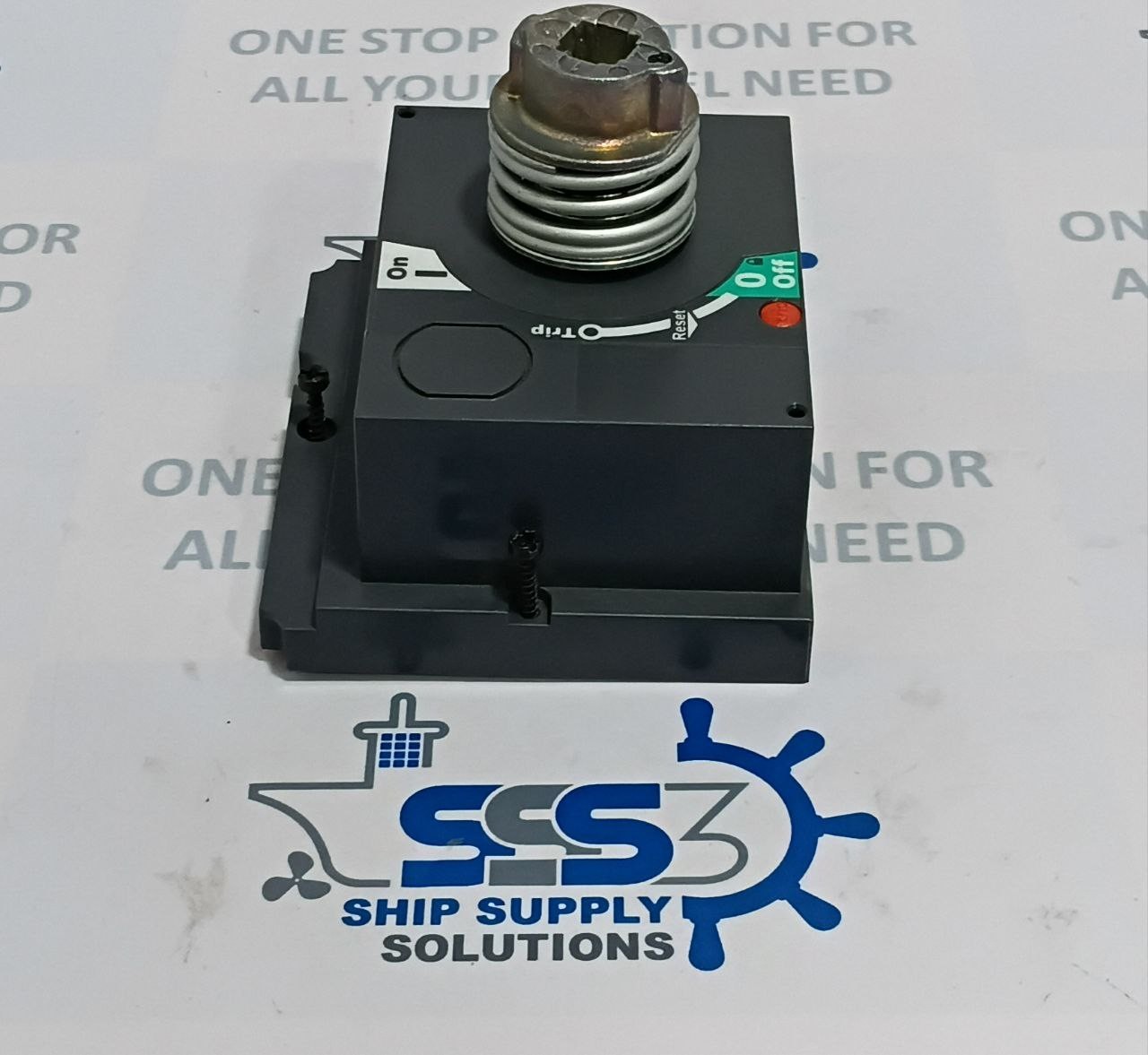 Schneider Electric LV429340 Extended Red-Yellow Rotary Handle (Unused New)