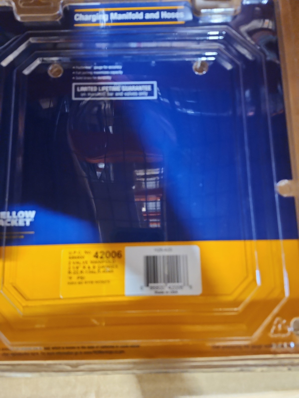 Yellow Jacket 42006 Refrigerant Manifold R134A, R22, and R404A with 60″ RYB…