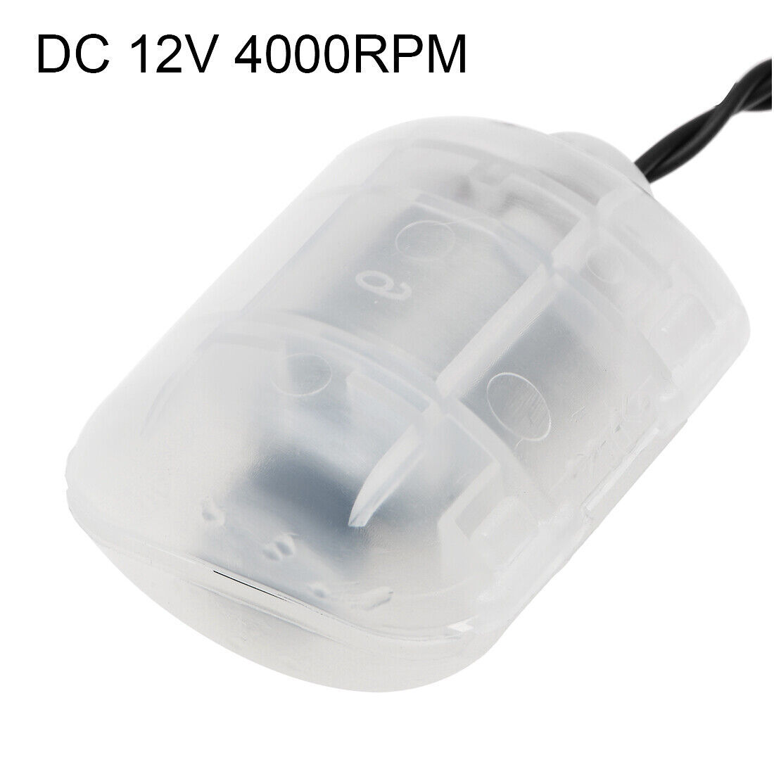 4Pcs Vibration Motors DC 12V 4000RPM Vibrating Motor W/ Shell&Wire 58x44x30mm