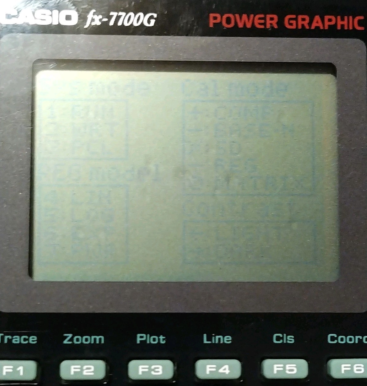 Casio Fx-7700G Power Graphic Black LCD Display Graphing & Scientific Calculator