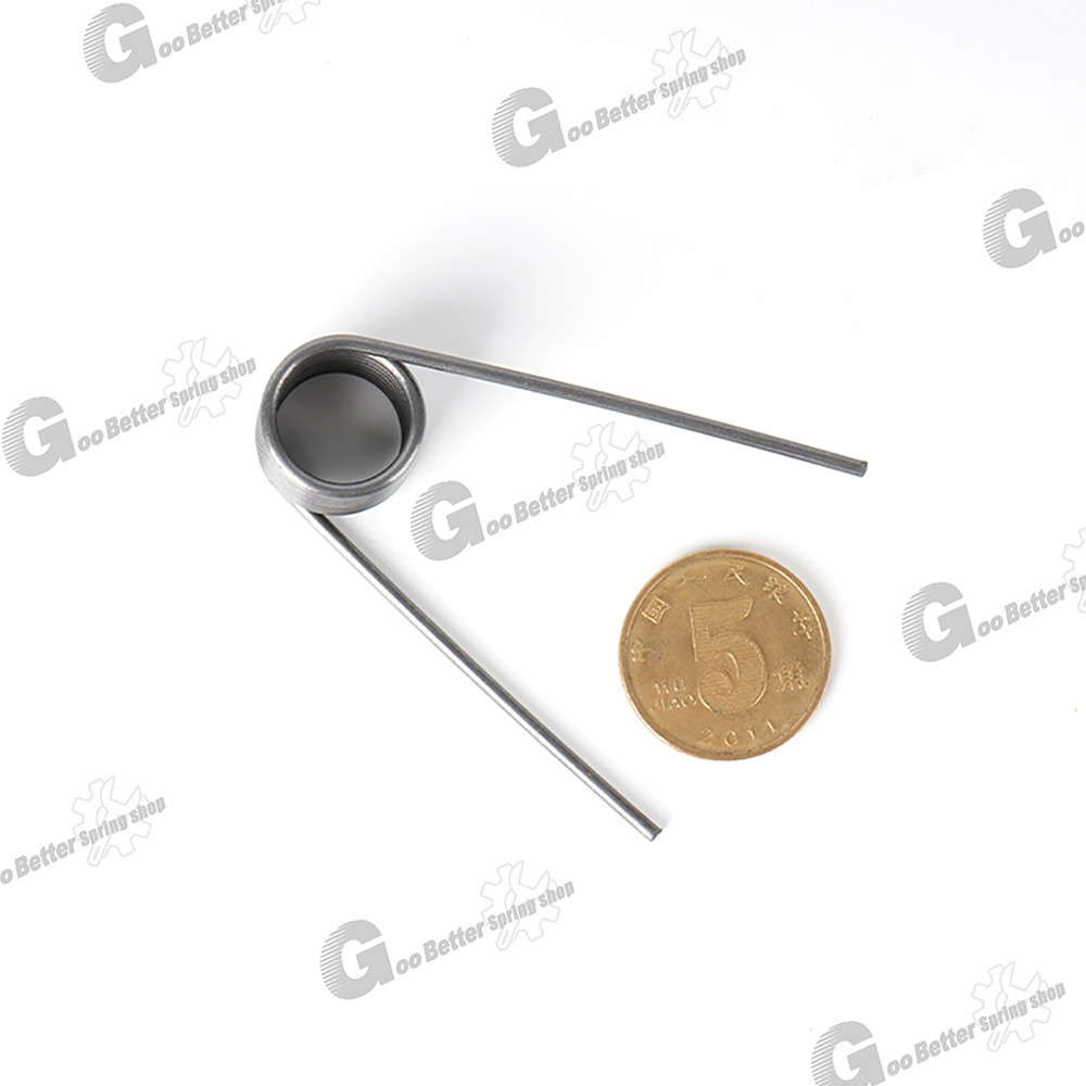 Torsion Spring 3-9 Coil (10 pcs), 1.2mm Wire dia, 6 ~ 12mm OD, Left spring Steel