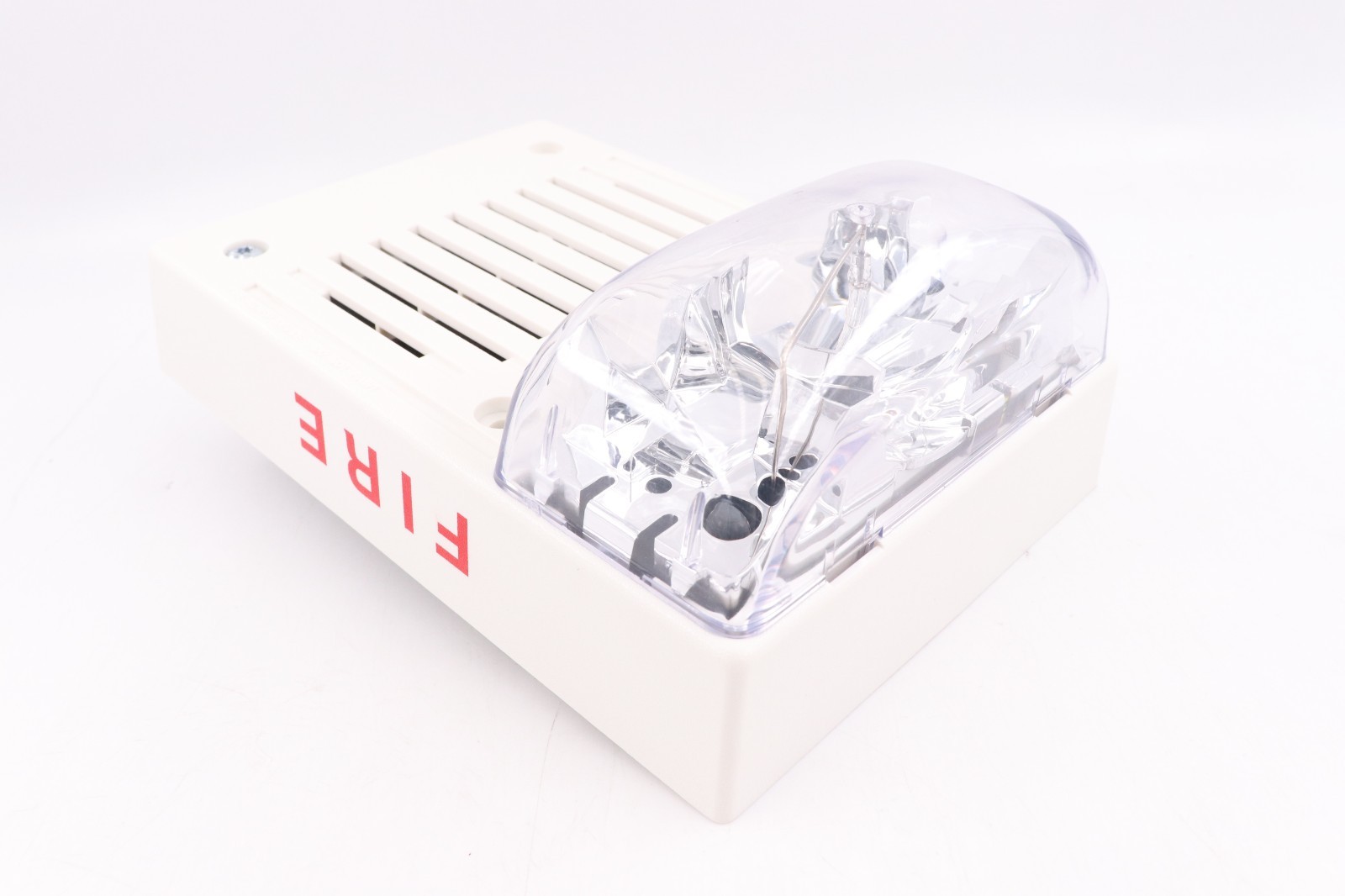 SIMPLEX 4906-9130 A/V M-C NON-ADDRESSABLE CEILING MOUNT HORN STROBE, WHITE
