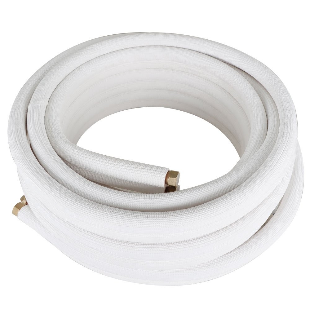 50FT Mini Split Line Set 3/8″ & 5/8″ Install Kit For Mini Split Heat Pump System