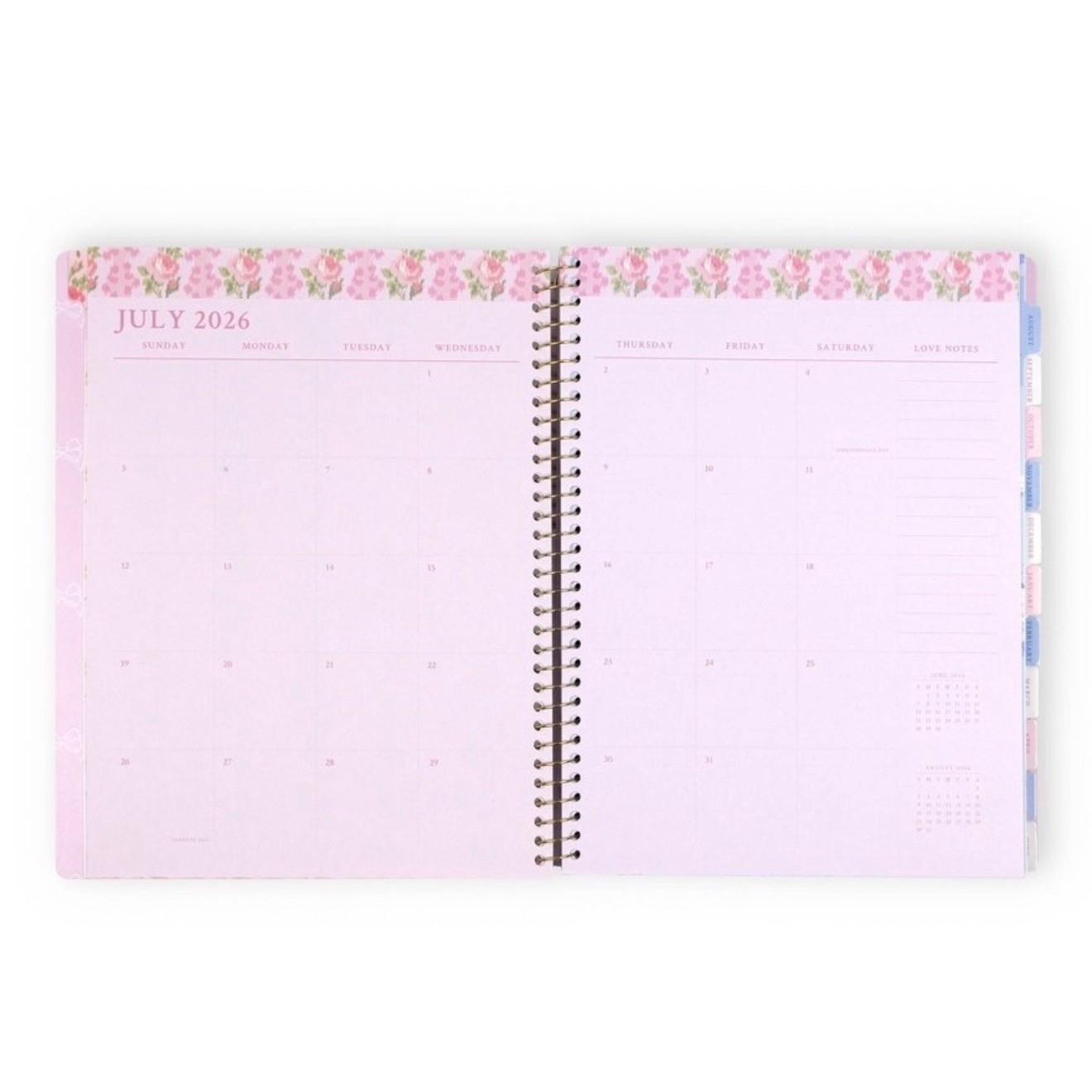 Love Shack Fancy Planner 2026 2027 Weekly Monthly Academic Organizer Coquette