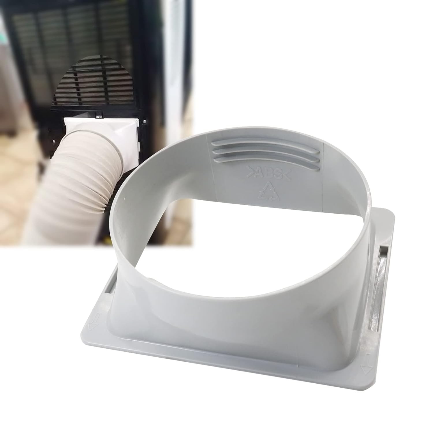 Portable Air Conditioner Exhaust Hose Coupler Window Adapter AC Connector 5.9
