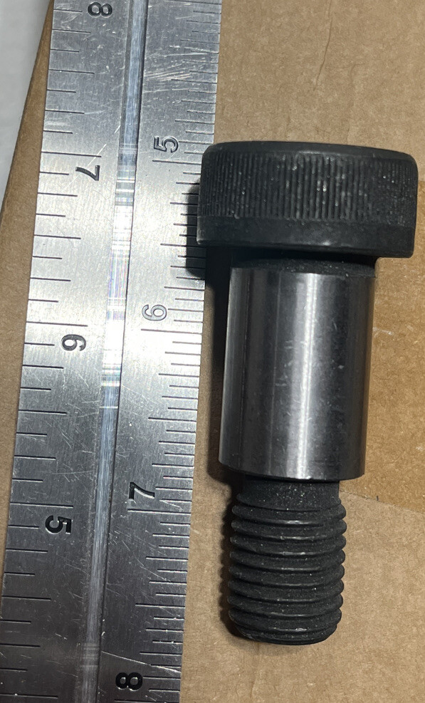 10pcs) Brady 20mm Dia x30mm L x M10x1.5 Socket Head Shoulder Screw, 12.9 Alloy