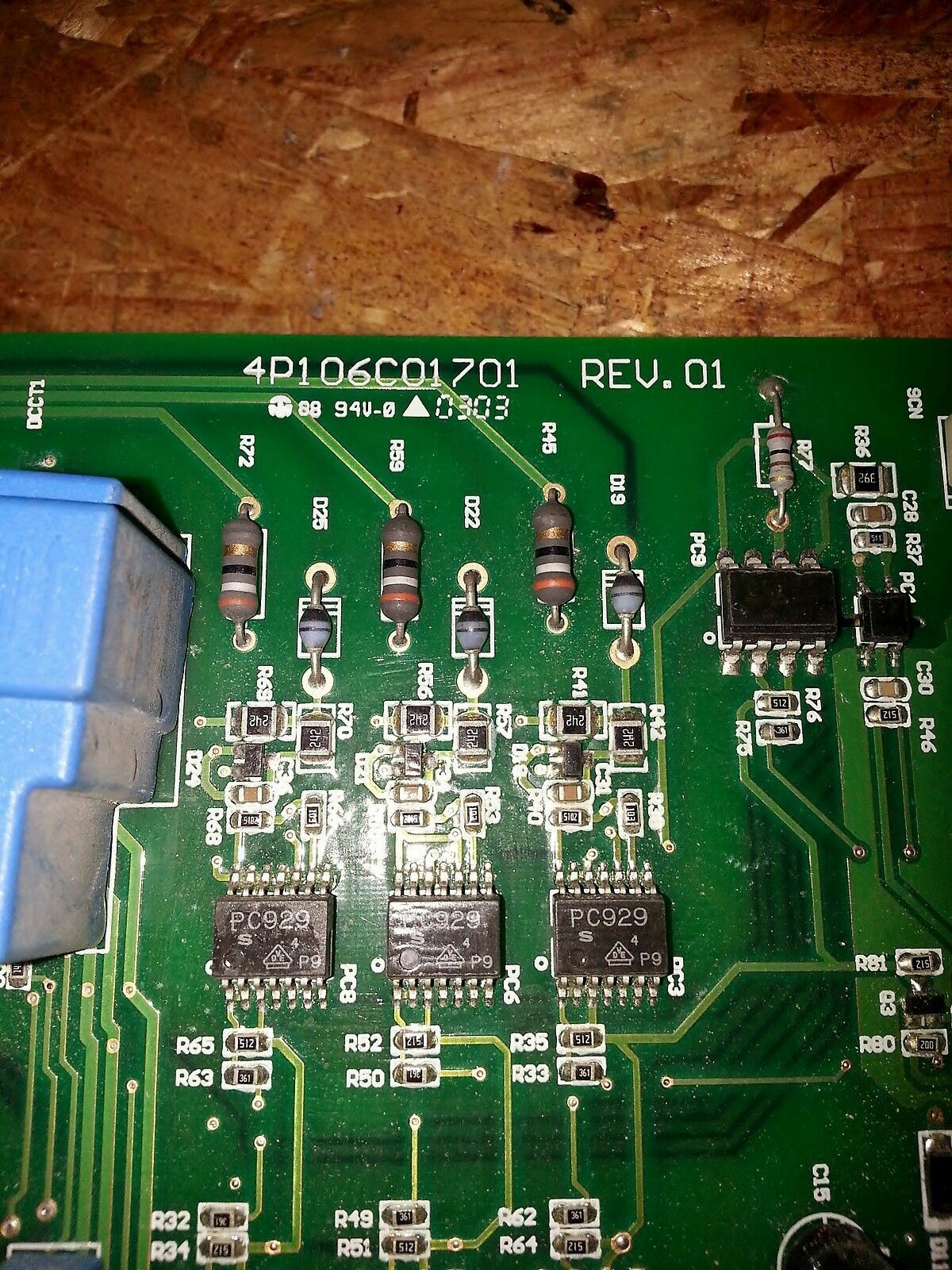 Teco Westinghouse 4P106C01701 7200MA Power Driver Board 11kW Inverter Industrial