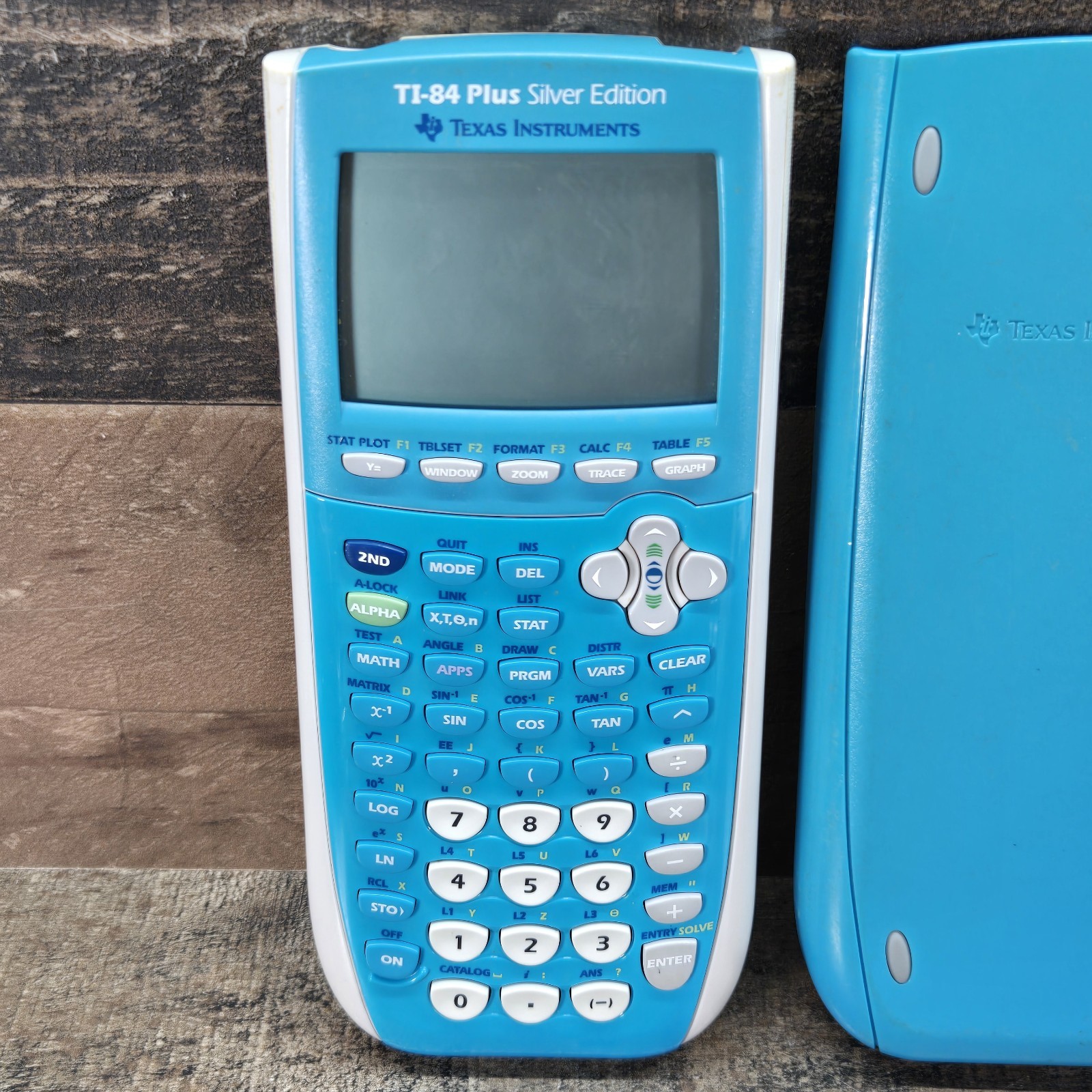 TI-84 Plus Silver Edition Graphing Calculator – Light Blue Free shipping