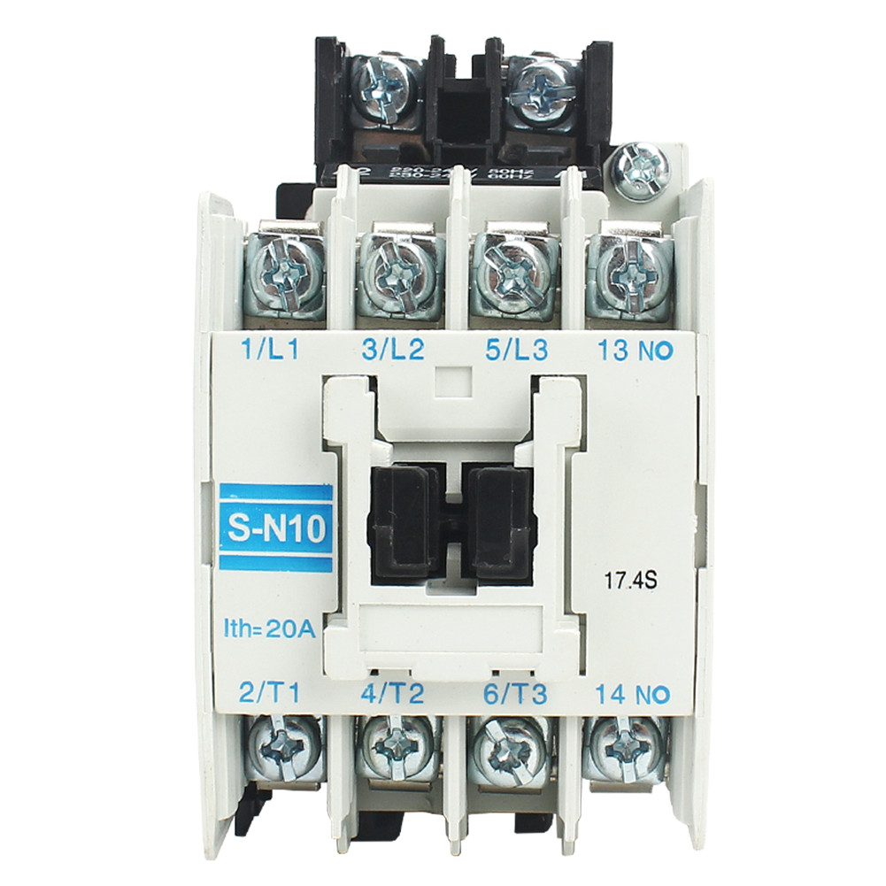 For Mitsubishi S-N10 AC110V 220V 380V 24V 36V 48V 50/60Hz 1a Contactor