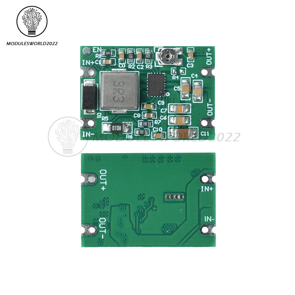 DC 3–20V to 1.2–18V Buck-Boost Module Regulated Power Supply Module for Battery