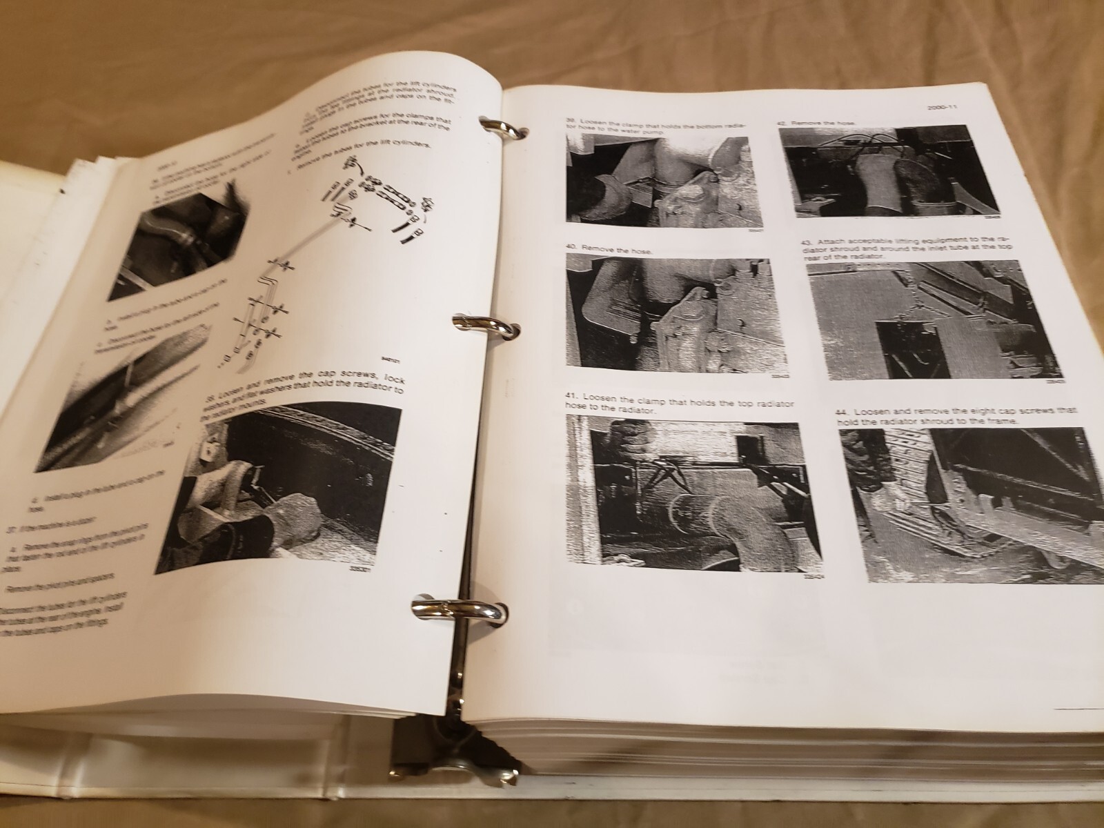 Case 1150D 1155D Crawler Bull Dozer Loader Service Manual Repair Shop Book (X)