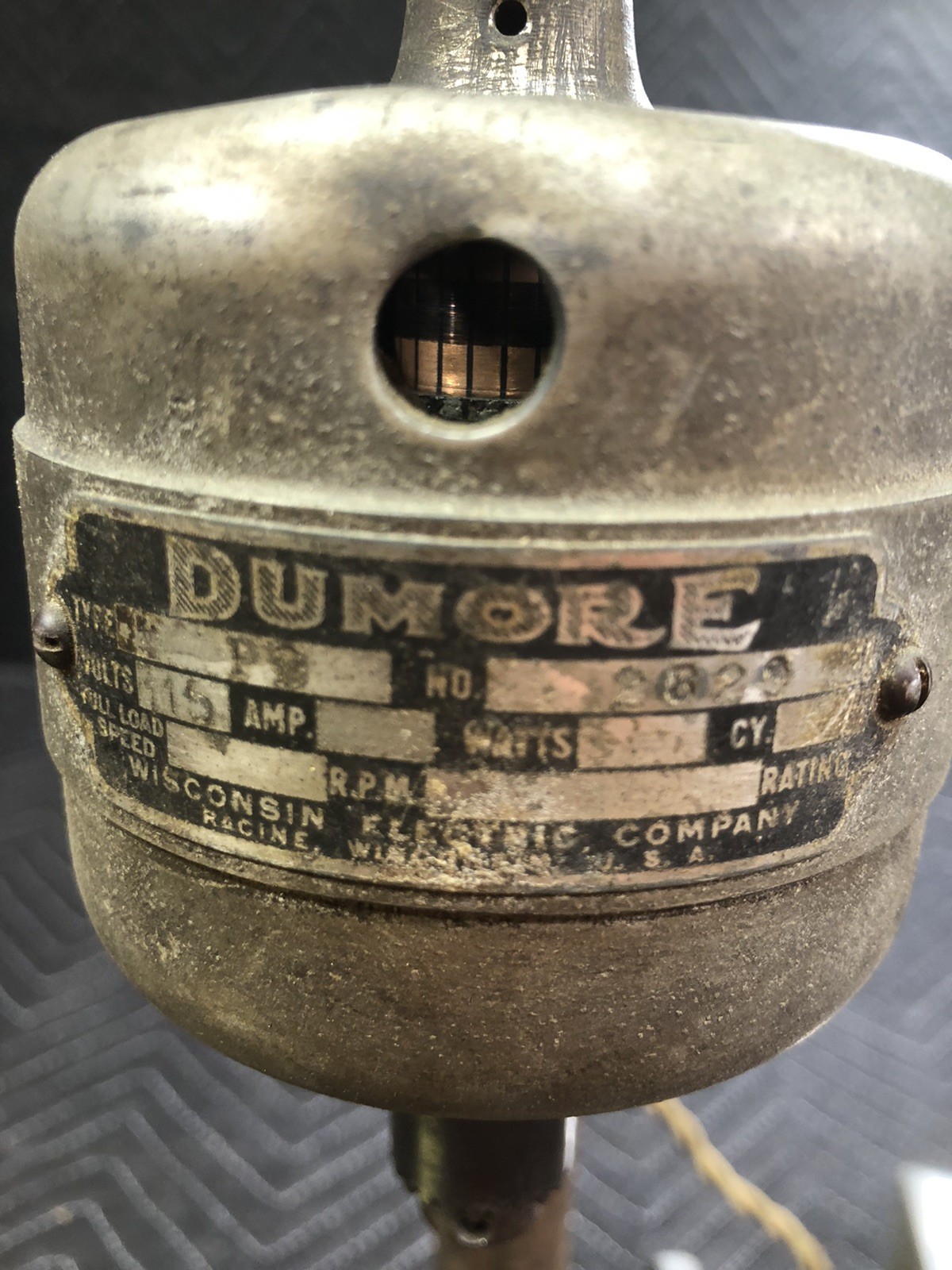 DUMORE Variable Spd. Bench Style Drill Press Watchmaker/Jewelers «Tested Works»