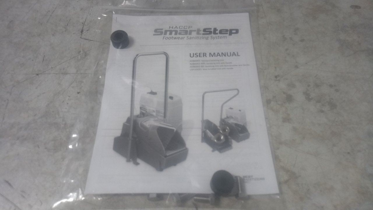 Smartstep ADB0002-MH 6 to 8 Users per Minute Footwear Sanitizing Unit