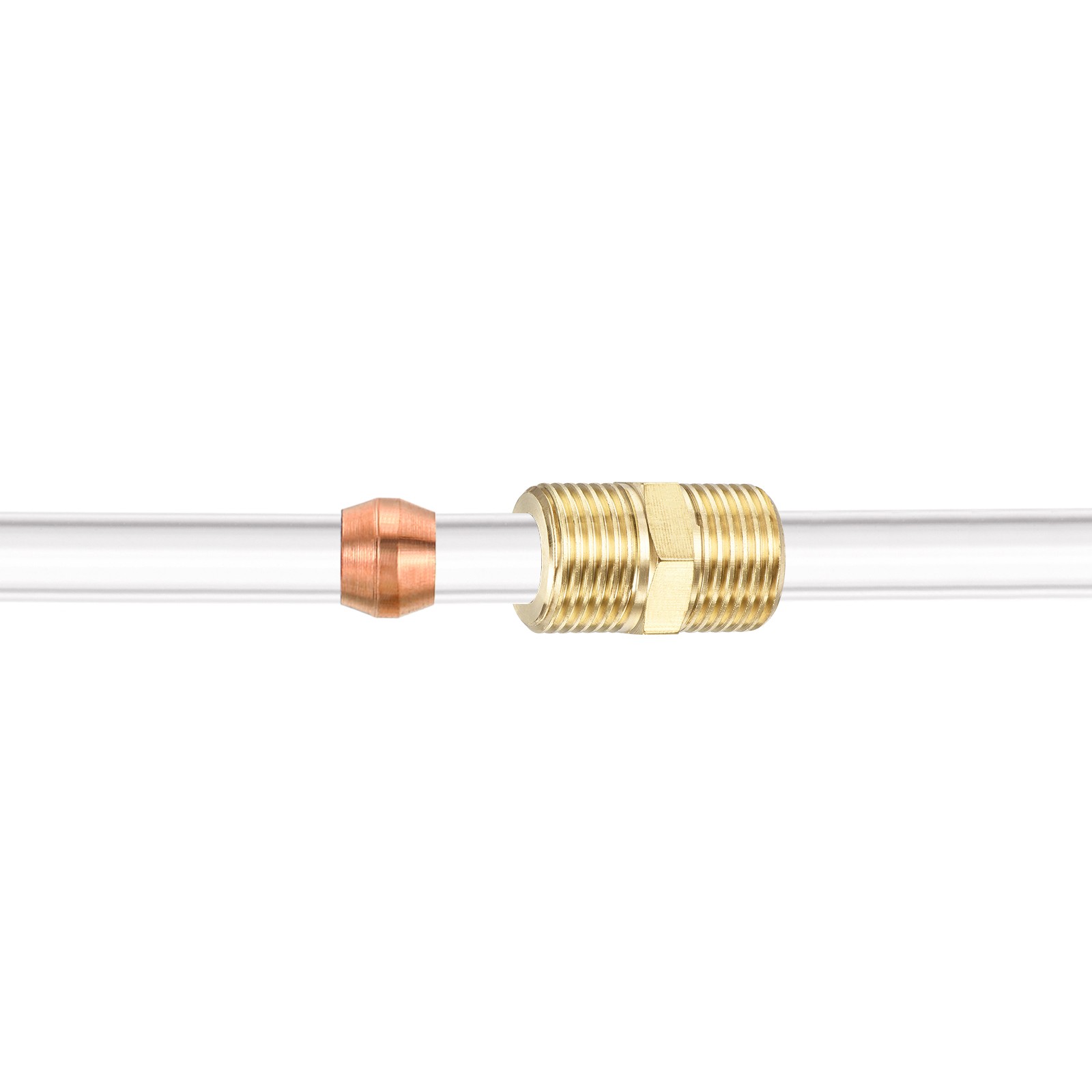 5pcs 15mm Compression Sleeves Ferrules Copper Ferrule Compression Fitting