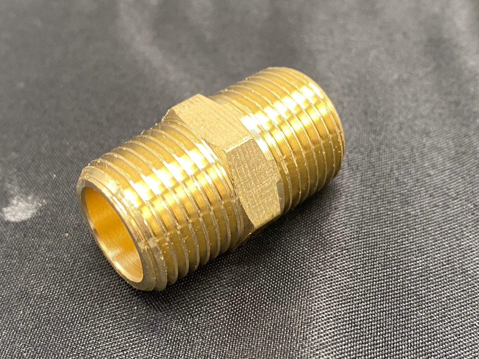 4 Pack Hex Bushing 1 Inch” NPT Nipple Pipe Fitting Brass