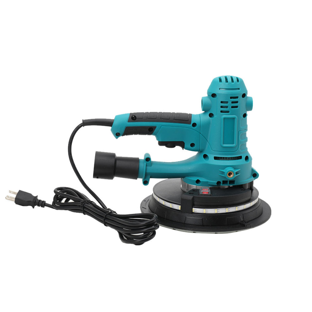 110V/60Hz Auto Vacuum Drywall Sander Machine Handheld Wall Polishing Machine