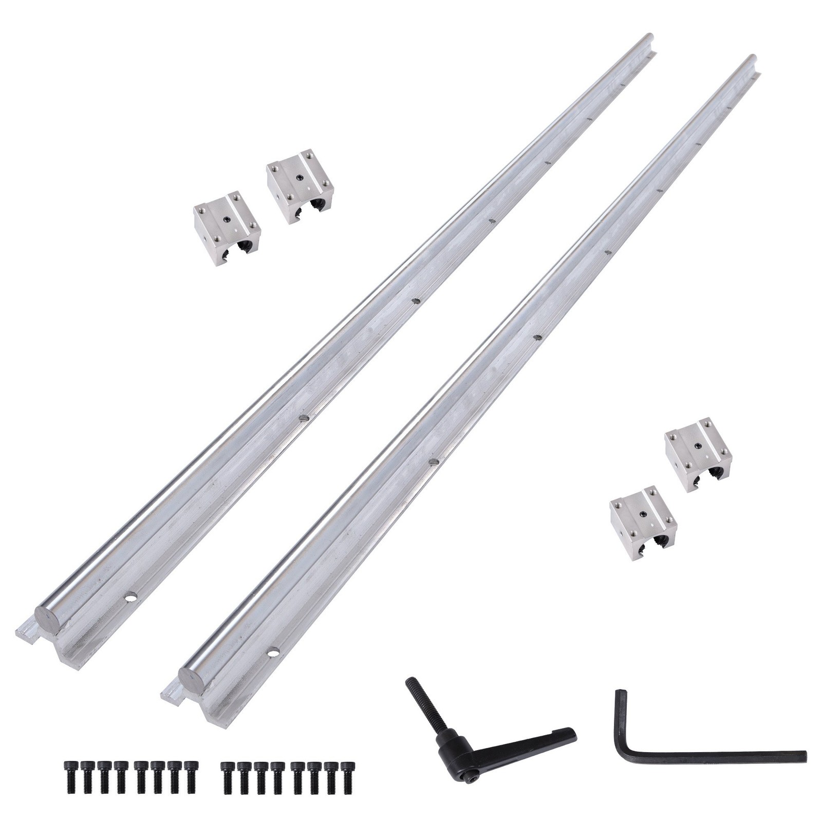 SBR16-1500mm Linear Rails AND 4 SBR16UU Blocks for CNC Router / Lathe