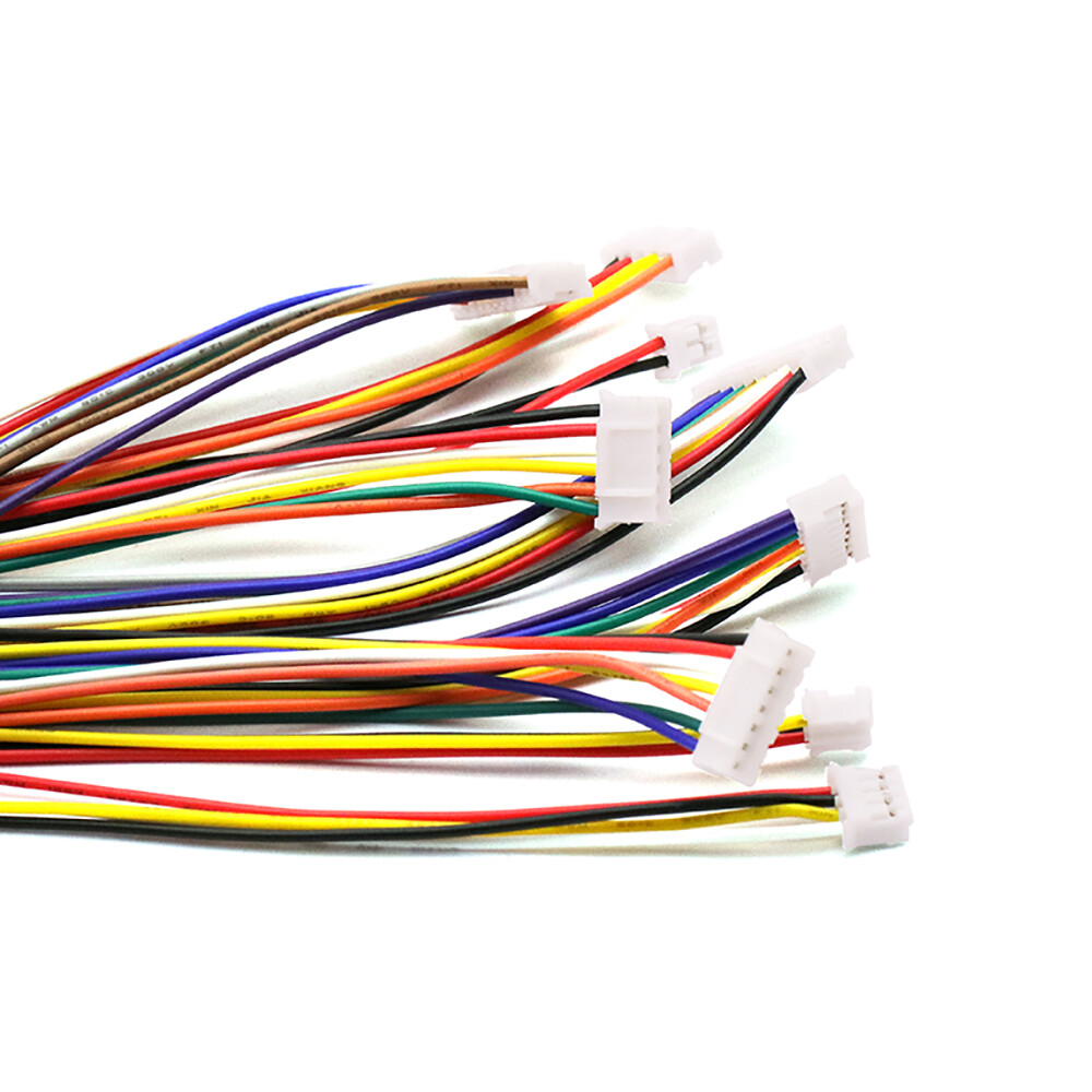 2.0 PH Connector Plug with Wires Cables 2/3/4/5/6/7/8/9/10/11/12 Pin 30 cm