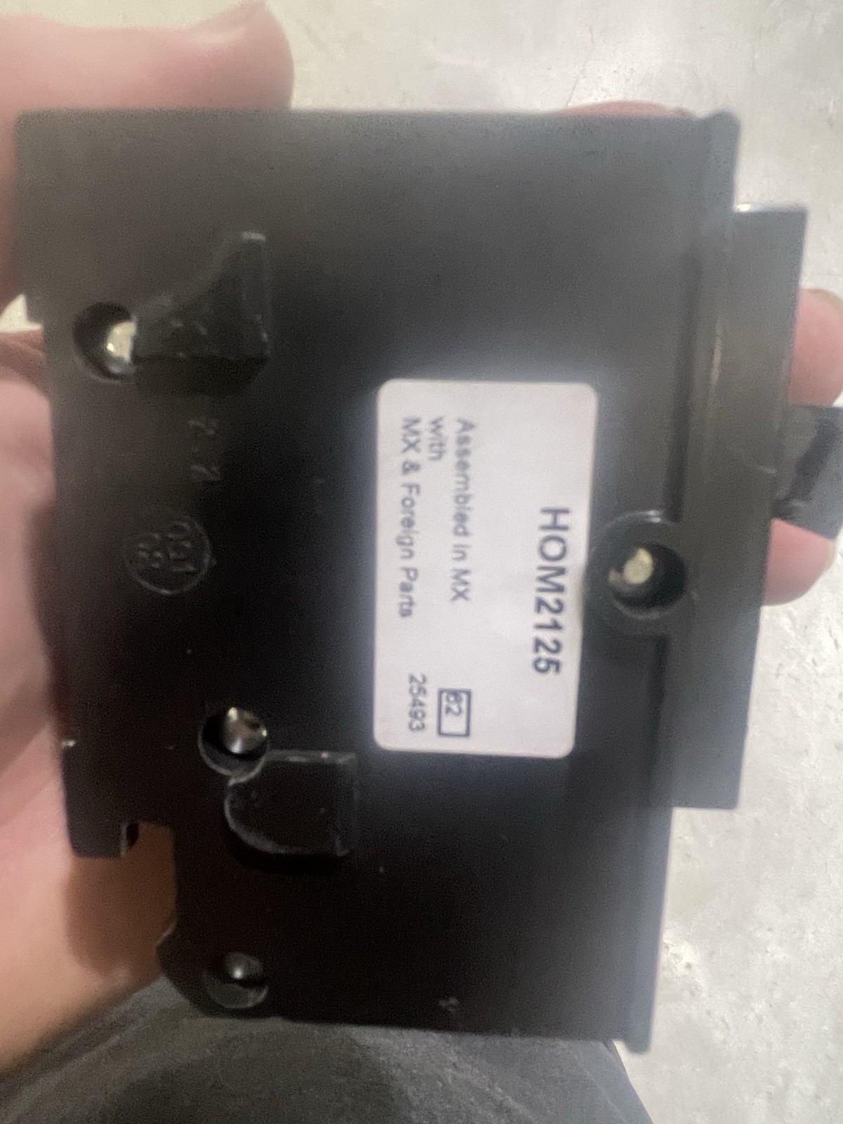 Square D HOM2125CP 125 Amp Two Pole Circuit Breaker- NIB- Free Shipping