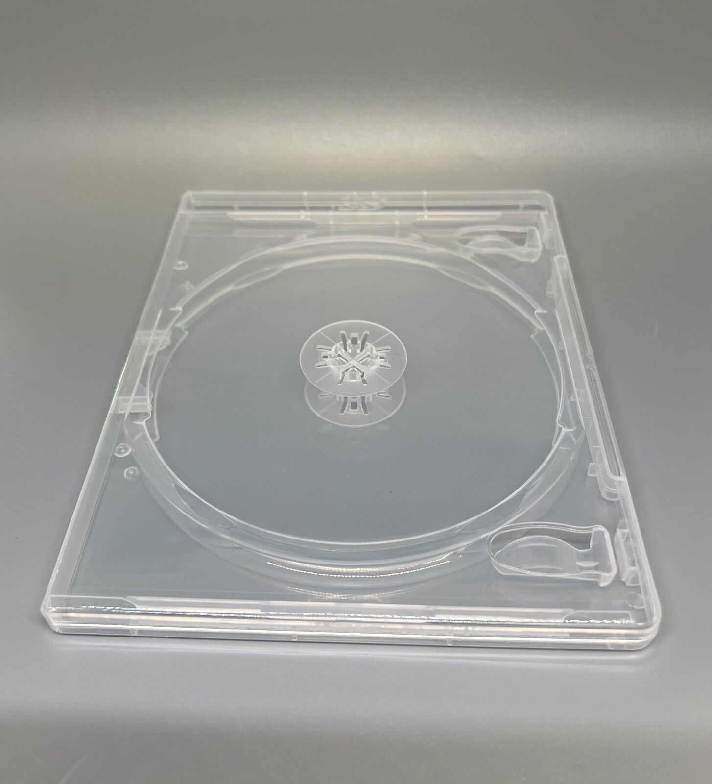 5 PCS 12MM BLU-RAY DOUBLE DVD CASE W/BLU-RAY & 3D LOGO, SUPER CLEAR, PS1202-3D