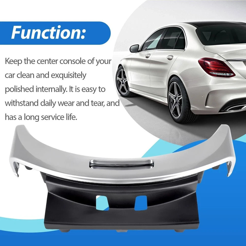 Front Console Cover Armrest Release Button Fits for 2015-2020 Mercedes-Benz C…