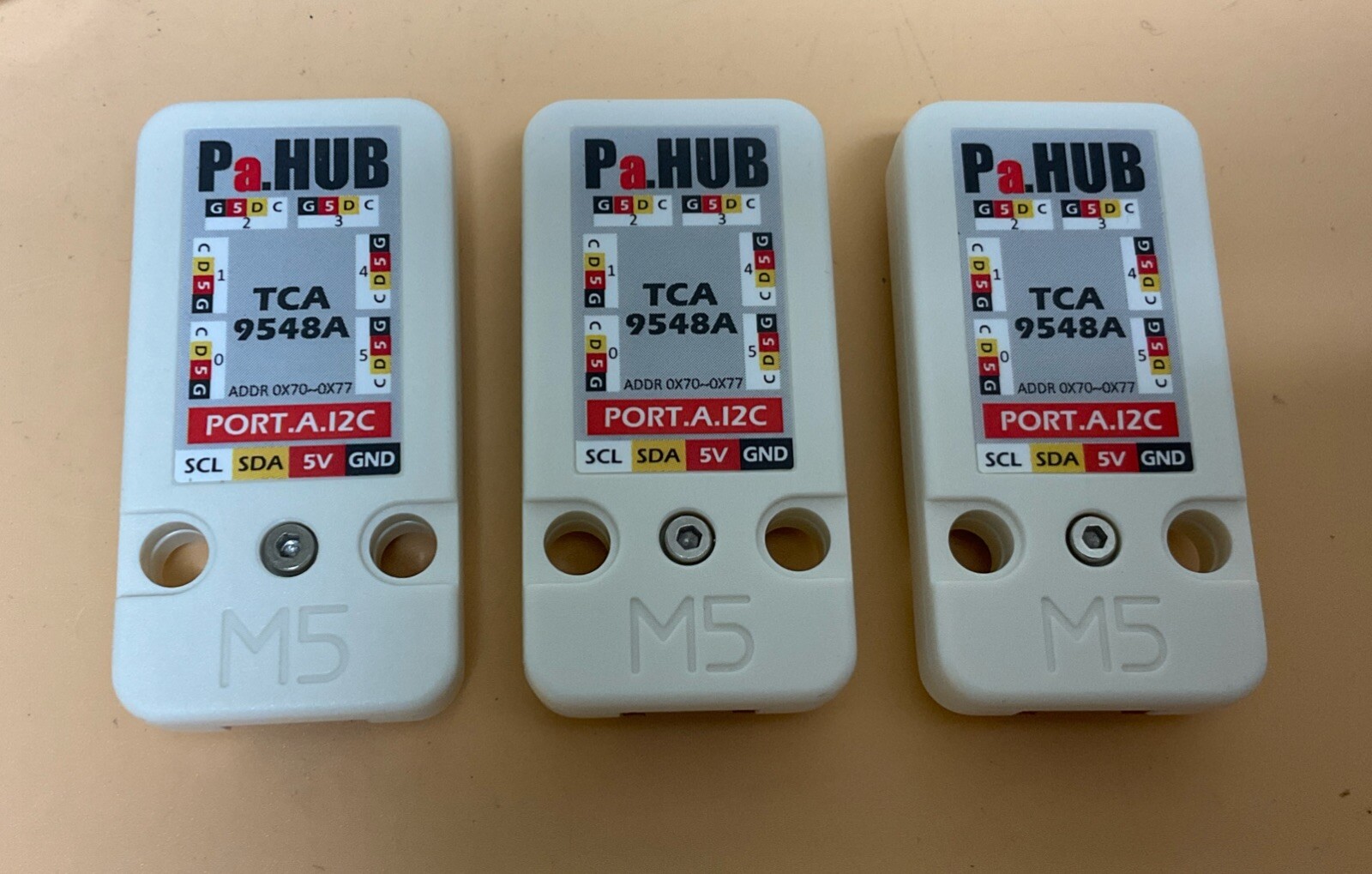 Lot of 3 M5 Stack U040 Pa.Hub Units