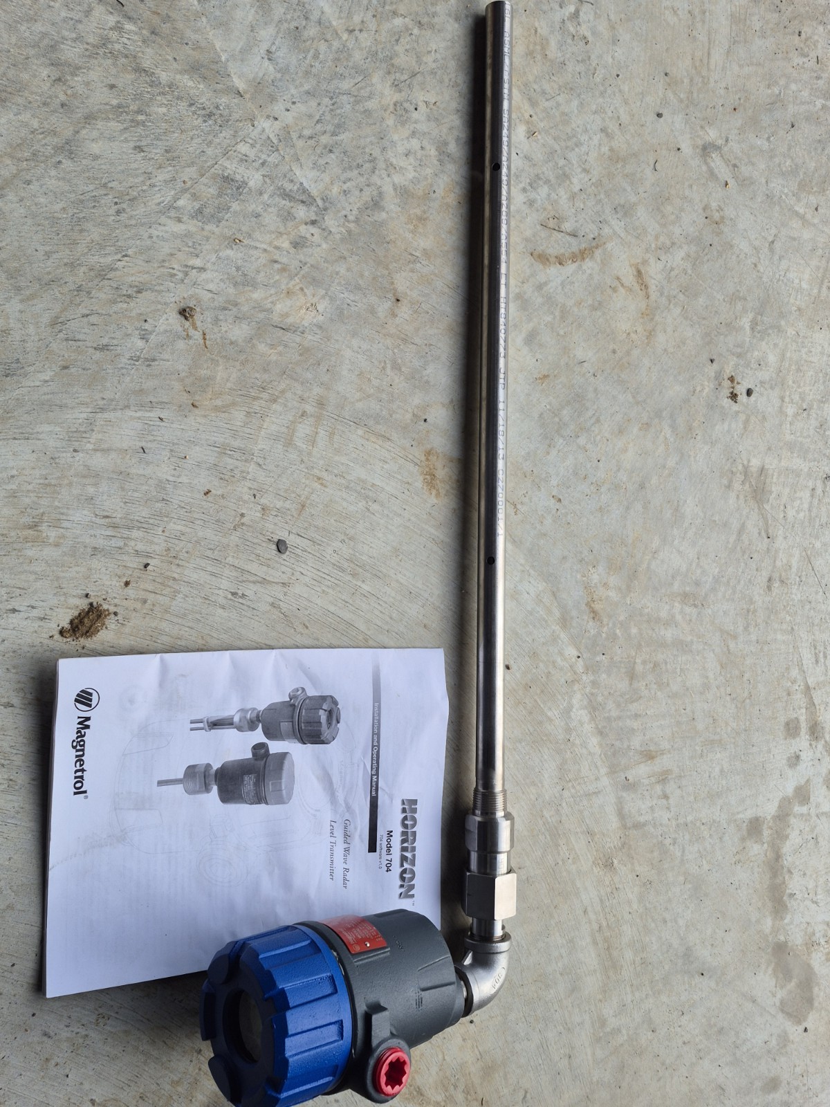 Magnetrol Horizon 704 Guided Wave Radar Continuous Level Transmitter Analog DC