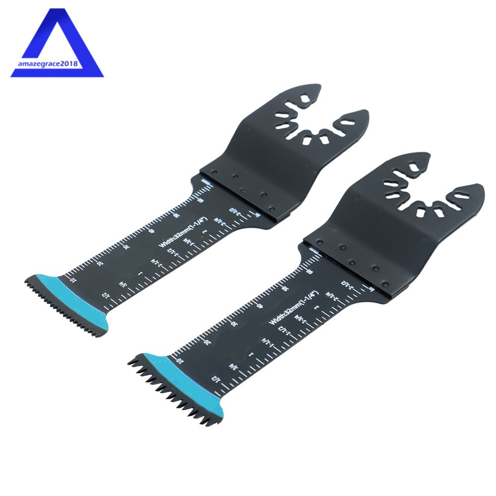 Bi-Metal Curved Saw Blades 3Types Extended Japanese Oscillating Saw Blades 10PCS