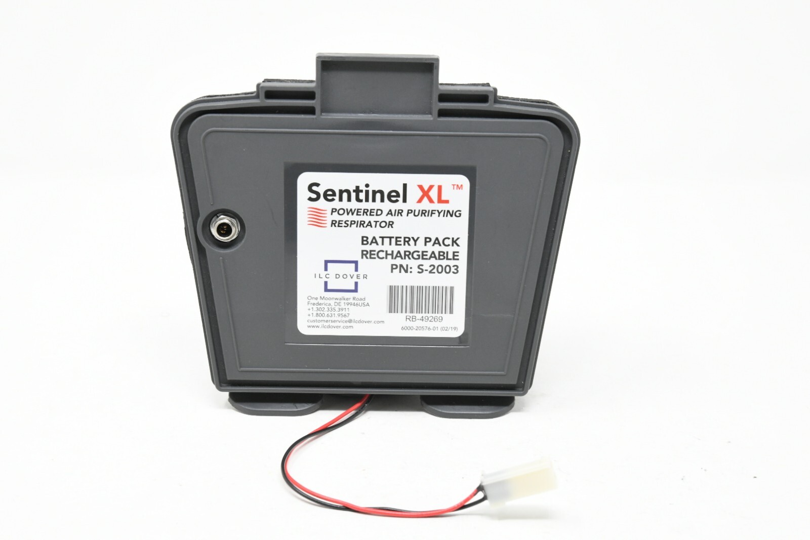 ILC Dover Sentinel XL S-2003 Nimh Battery Pack Rechargeable Sentinel XL #29
