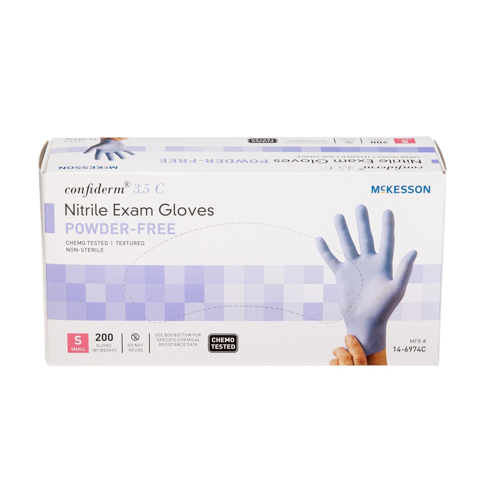 McKesson Confiderm Nitrile Exam Glove – 200 per Box