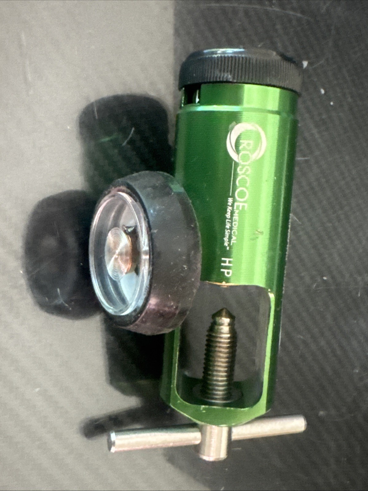 Roscoe Medical RMI-08MINI Tank Regulator 0-8 LPM, CGA-870
