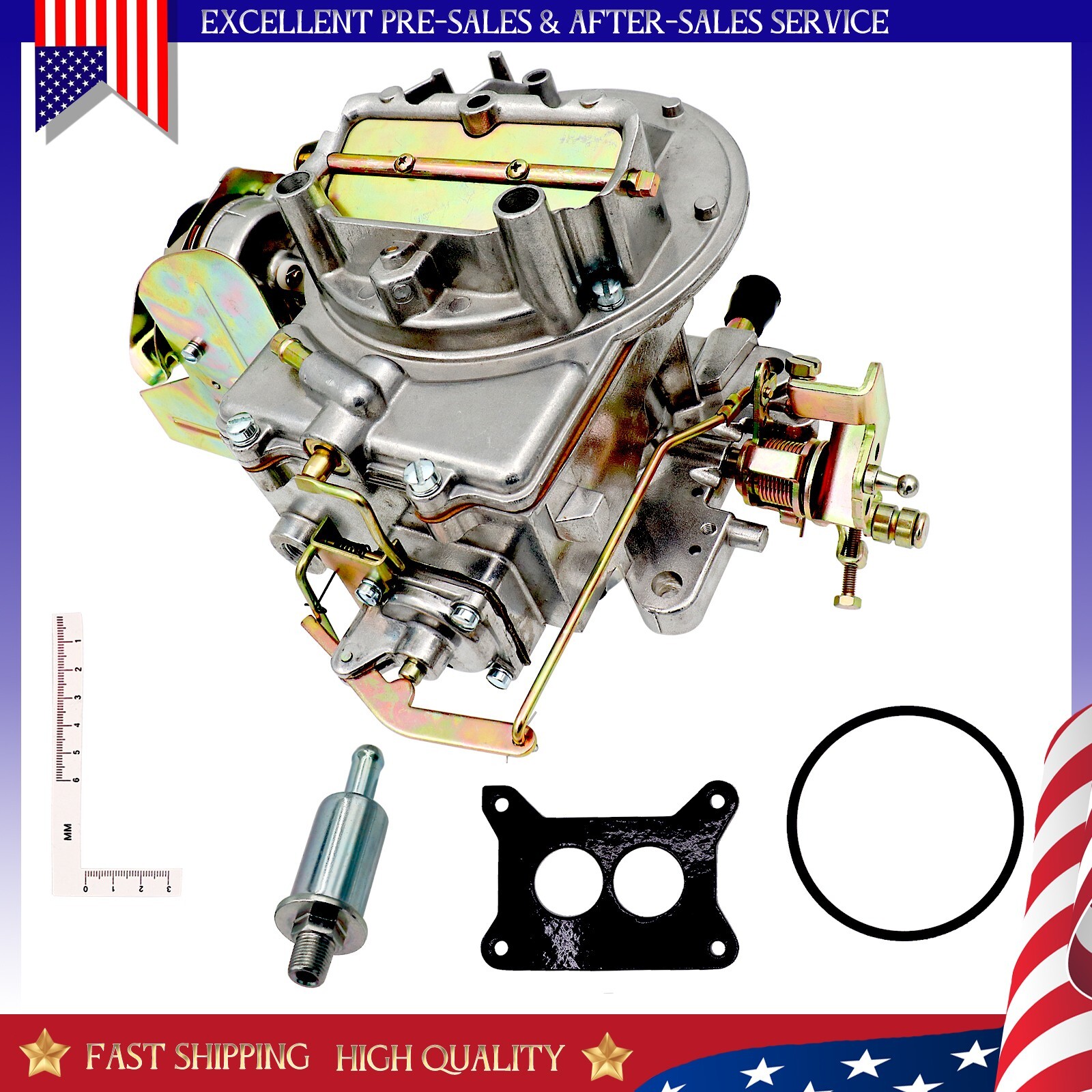 For Ford 400 302 351 Cu Jeep Engine 2150 Two 2 Barrel Carburetor Carb 2100 🔥