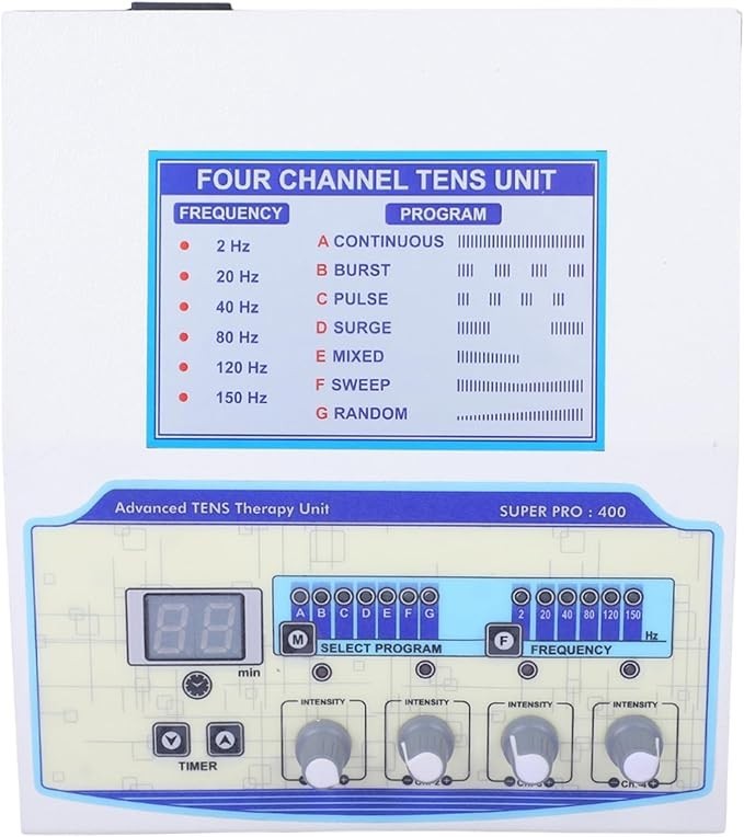 Professional Electrotherapy Physical Therapy Machine Prof 4 channel Therapy unit