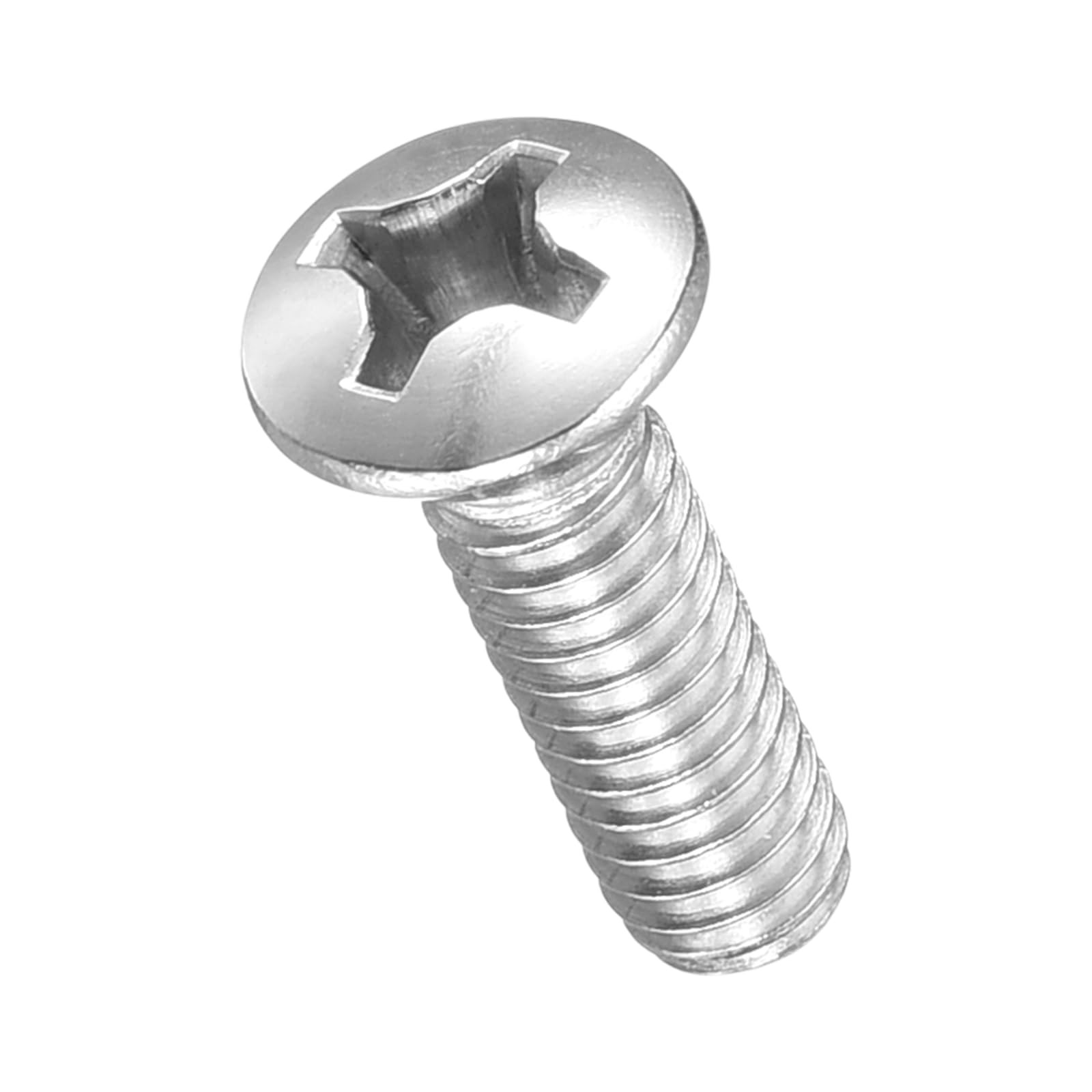 METALLIXITY SemiCountersunk Oval Head Machine Screws #1224×3/4 25Pcs, 304 Sta…