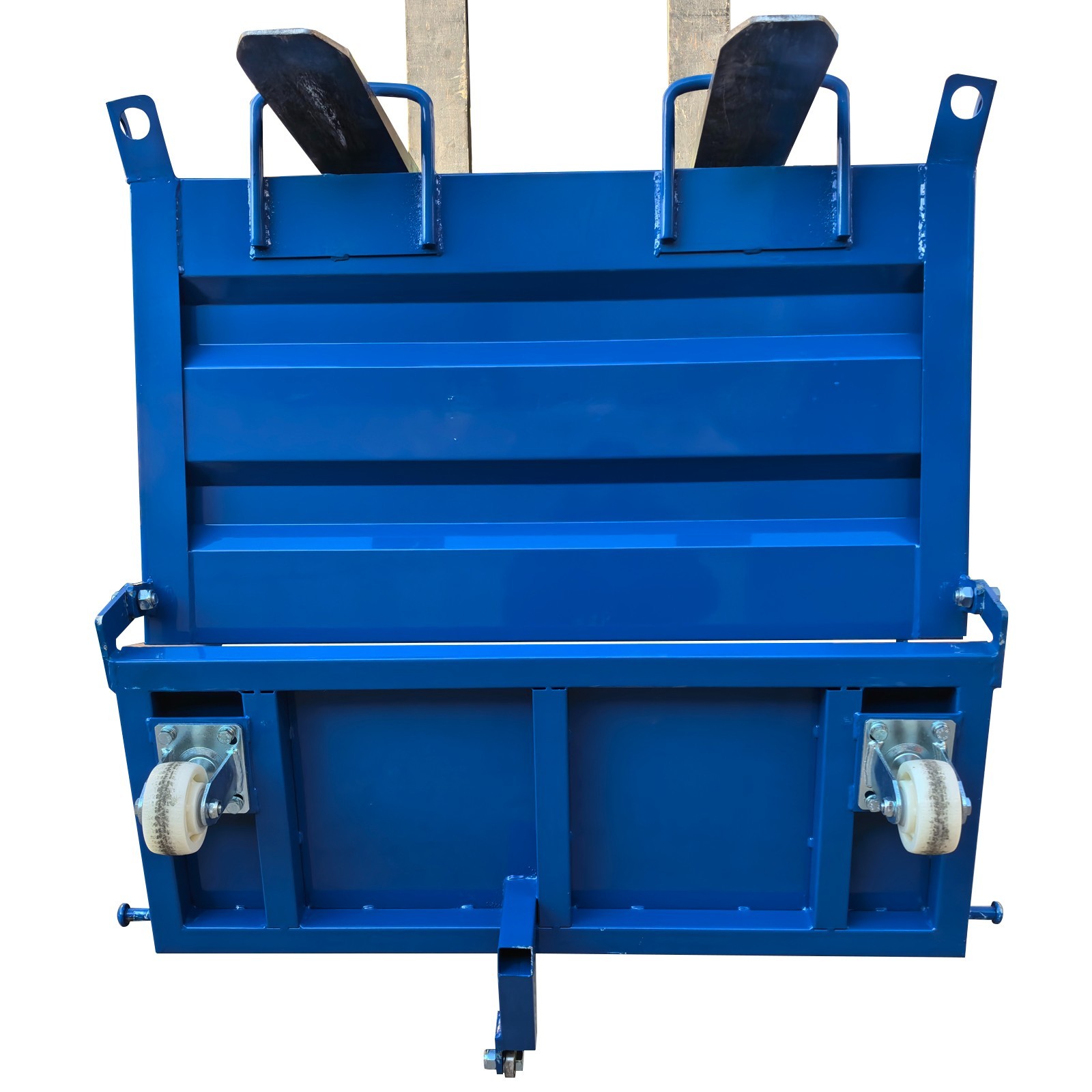 Construction Waste Scrap Bin Self-Dumping Steel Chip Containers for Forklifts
