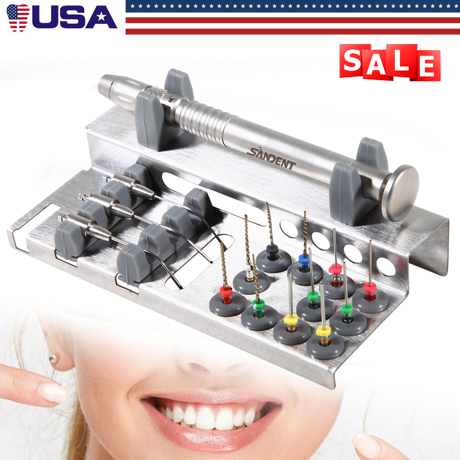 Dental Root Canal File Extractor Endo Broken Files Removal System Holder Tools