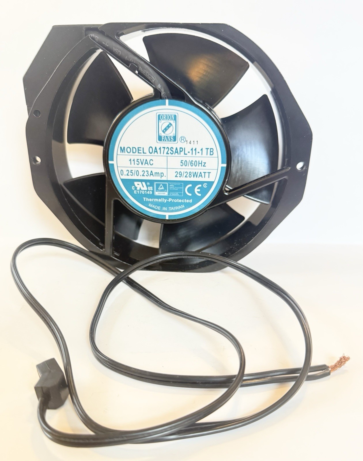 Orion Fans OA172SAPL-11-1TB IP55 115VAC 60Hz 28W