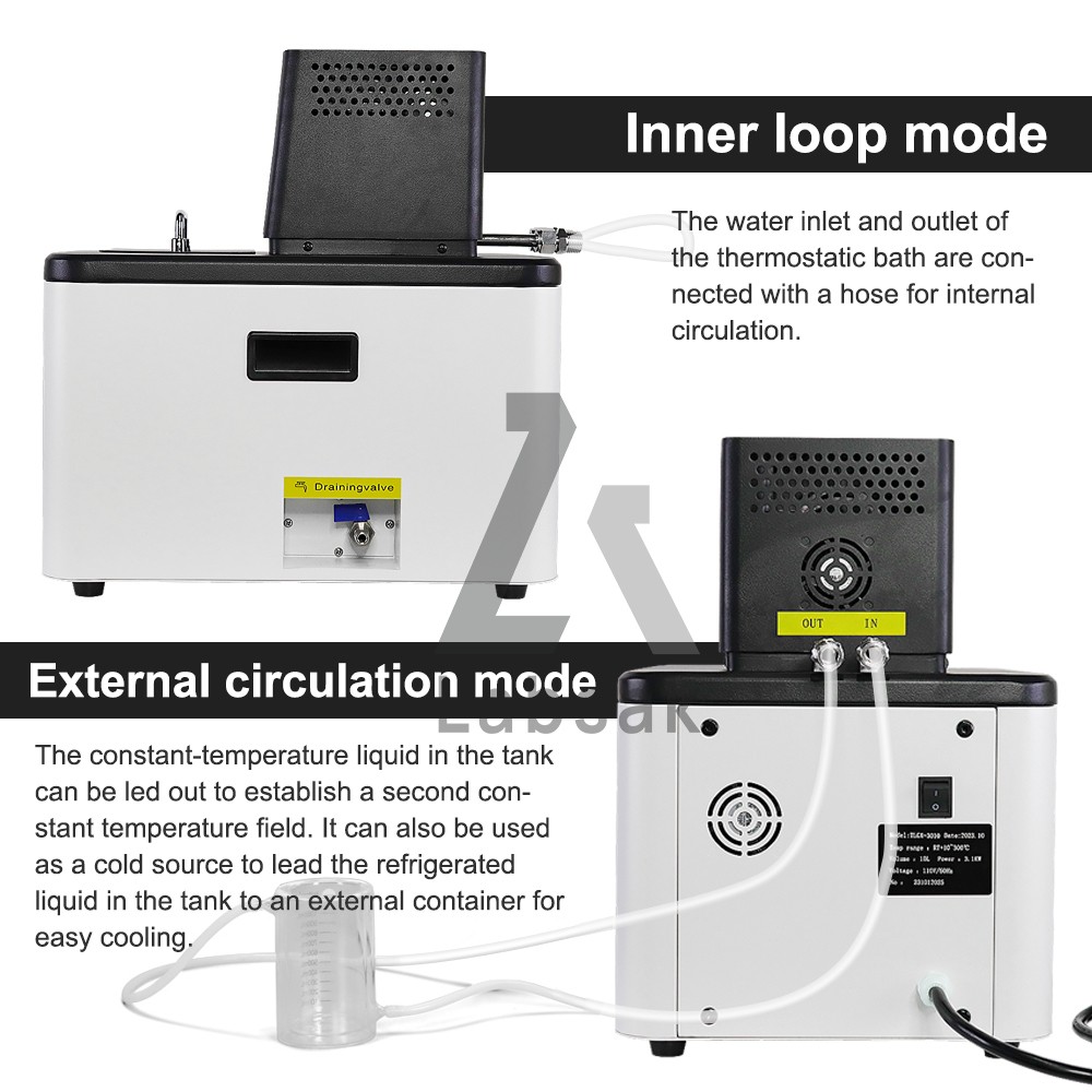 6L Lab High Temperature Circulator Machine 110V Oil Bath Circulating Heater US