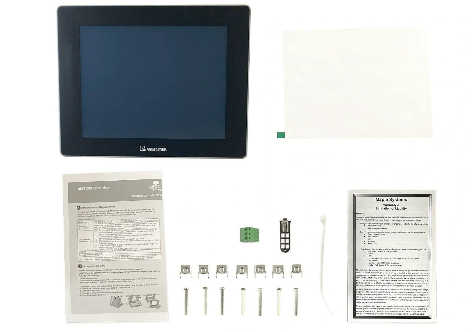 Weintek cMT3092X 9.7″ XGA TFT Touchscreen HMI Panel 1024×768