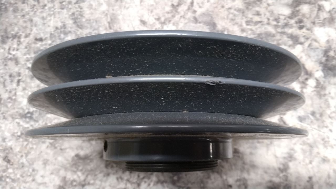 TB Wood’s 2VP71158 7.1 In Outside Dia 2 Groove Variable Pitch V-Belt Pulley