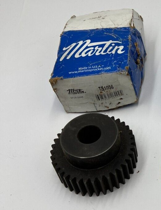 Martin Steel Spur Gear TS1036 B Style 20° Pressure Angle 36 Teeth 3.6 in Pitch