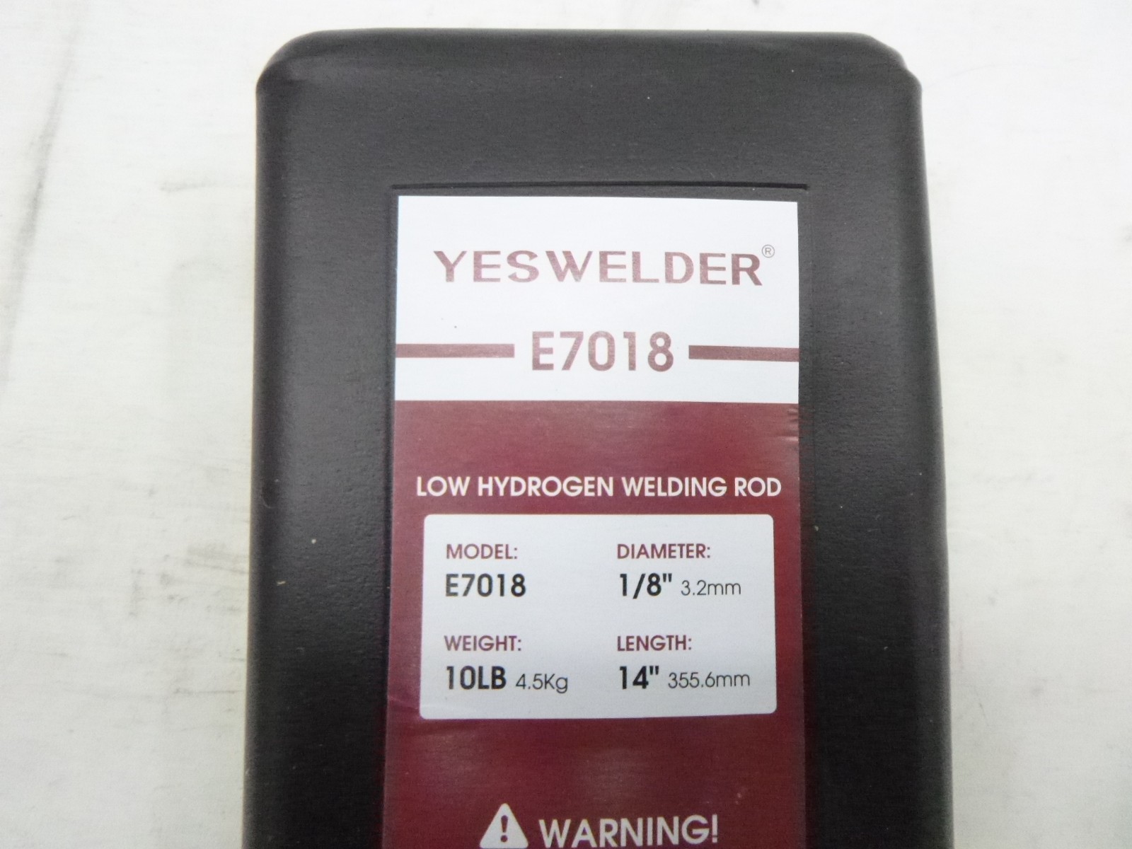 Yeswelder 1/8″ Dia x 14″ Length Low Hydrogen Welding Electrode 10lb E7018