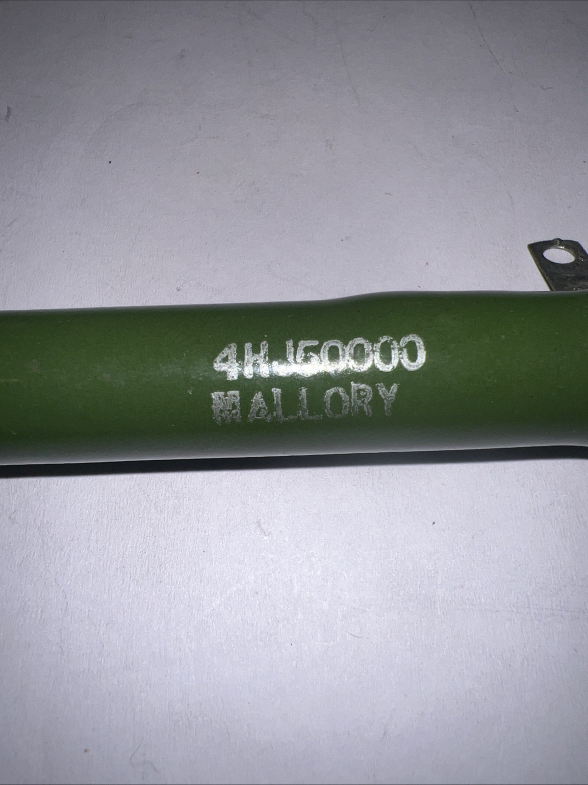 50,000 Ohm 40 Watt Ceramic Wirewound resistor 5% ￼ Tolerance By Mallory 4HJ50000