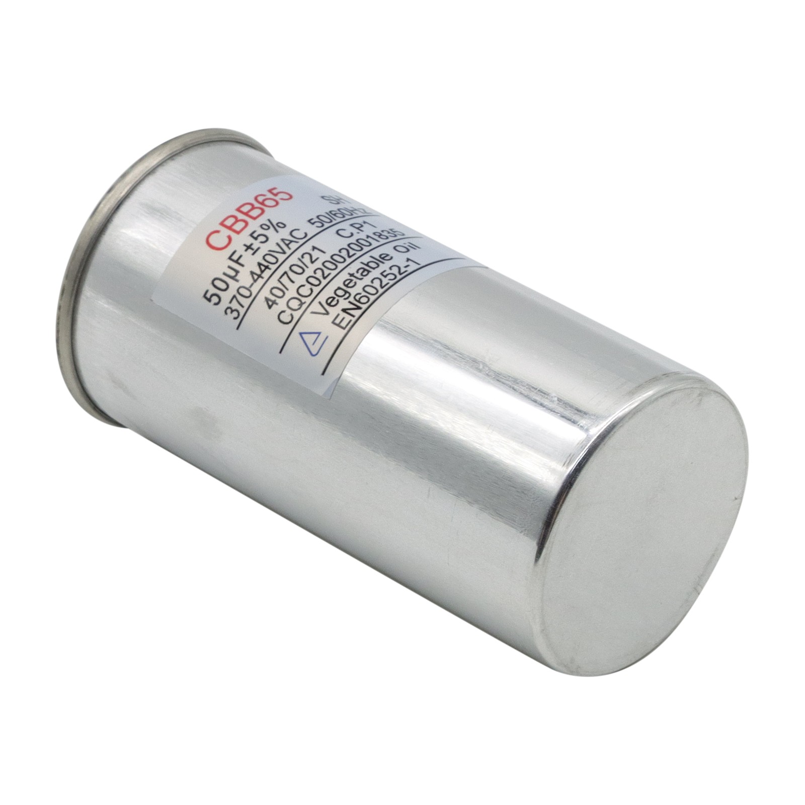 50uF MFD 370 V 440 V 370/440 VAC Oil Filled Motor Run Capacitor CBB65 50x100mm