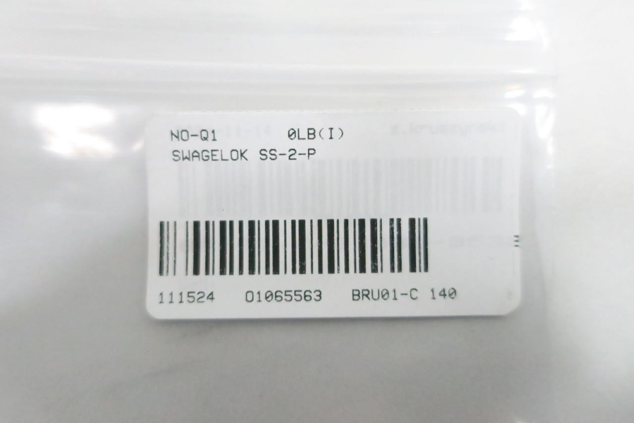 Pack Of 8 Swagelok SS-2-P Stainless Pipe Plug 1/8in Npt