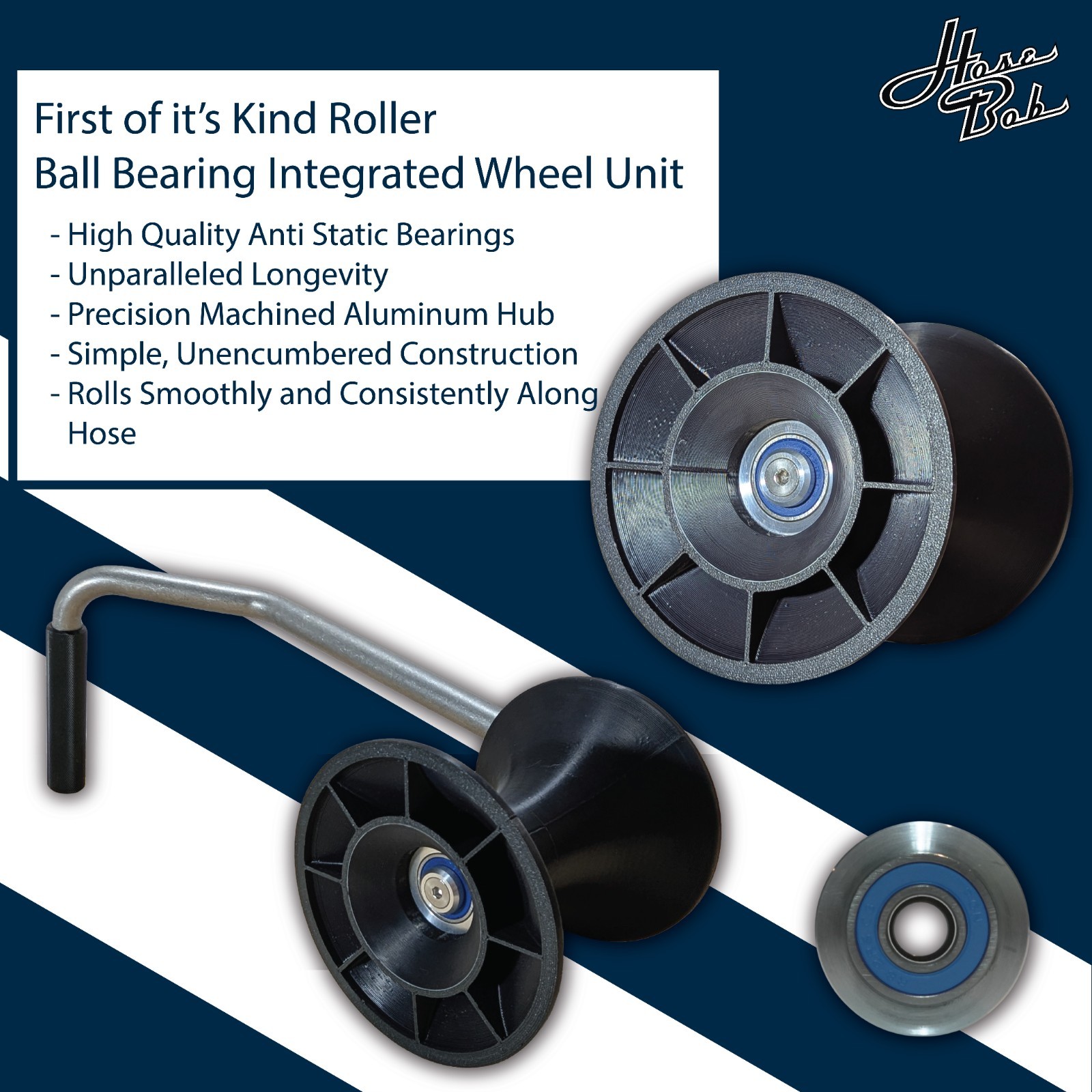 The Original Hose Bob – Bearing Integrated Hose Drainer Draining Device
