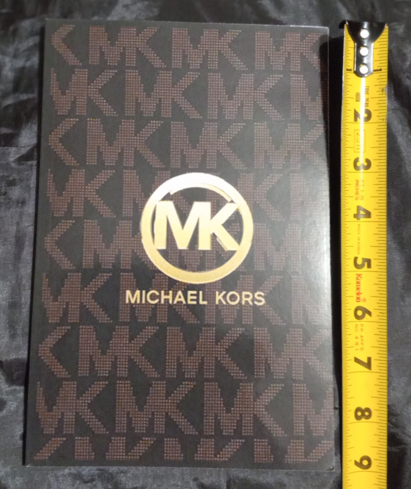 MICHAEL KORS GOLDEN GLOW LOGO NOTEBOOK 6 X 9 INCHES PAPER JOURNAL