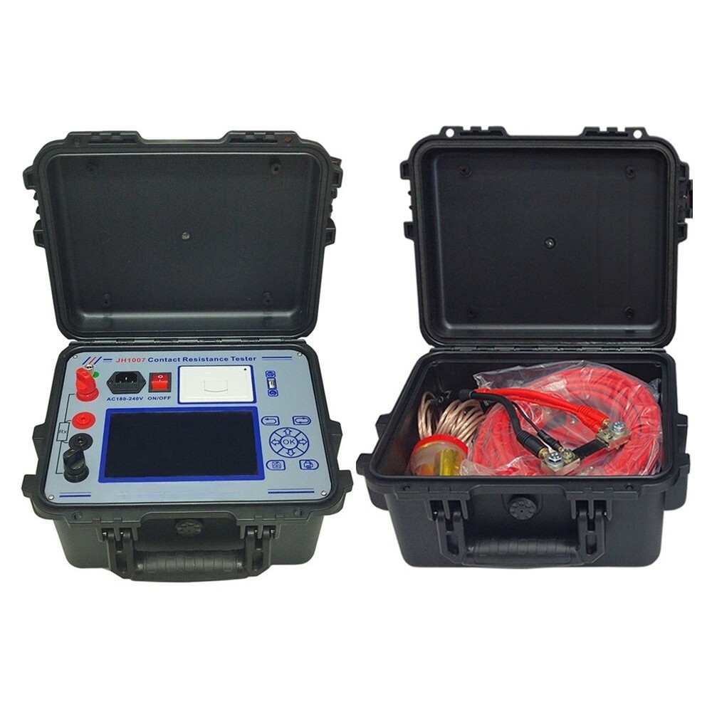 0-50mΩ Contact Circuit Resistance Tester Micro Ohmmeter Circuit Breaker Tester
