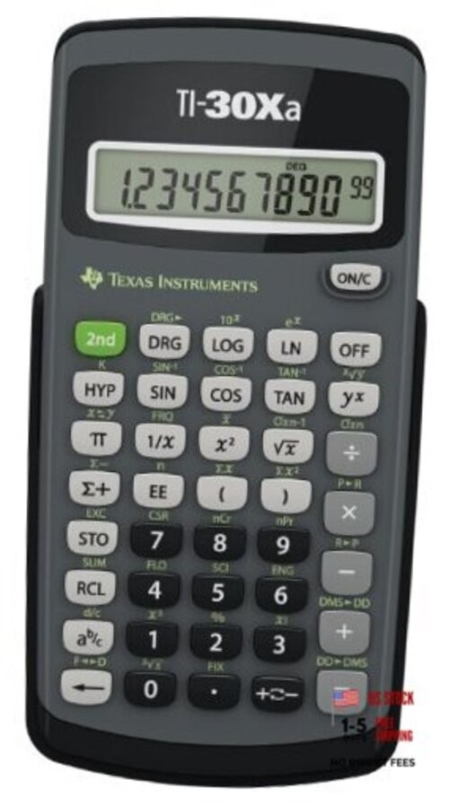 TI-30Xa Scientific Calculator