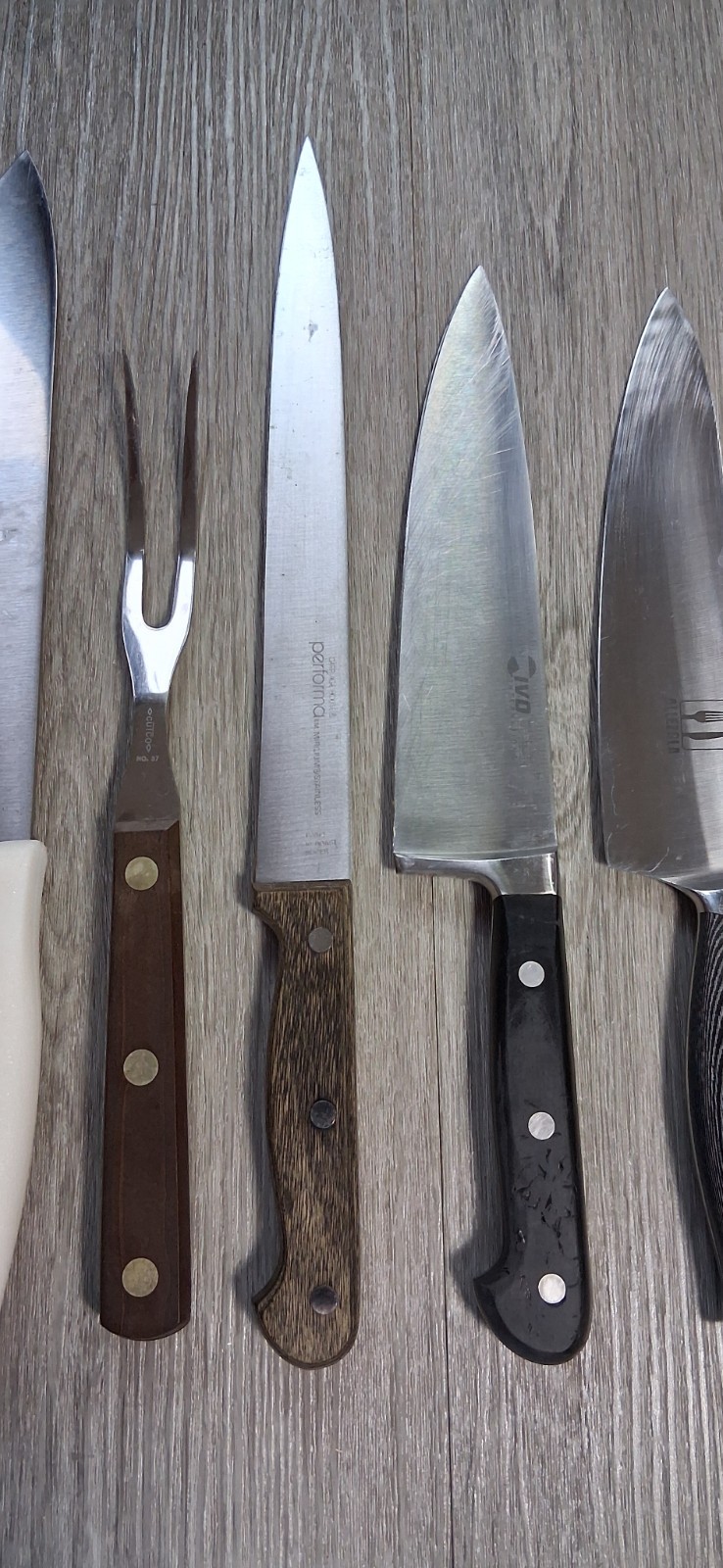 Chefs Knife set – 6 pieces – Mixed Lot – Nice (See Details)